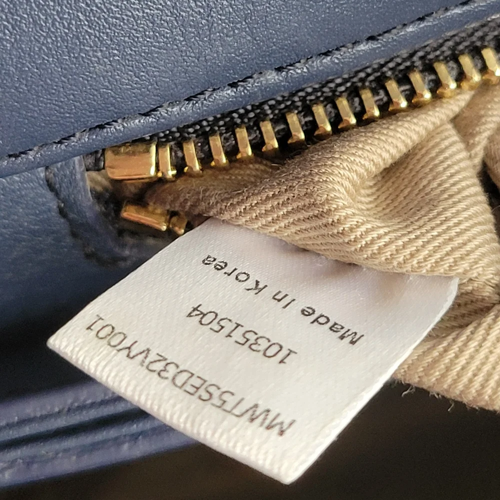 MCM Blue saffiano leather 2way bag - Picture 10 of 12